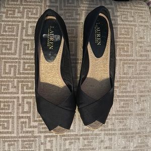 Black Espadrilles by Ralph Lauren